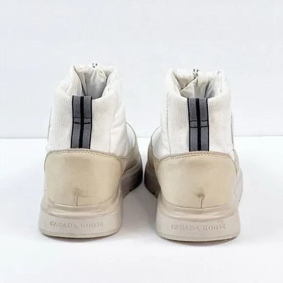 Canada Goose Cypress Puffer Boots Womens Size 6 White Lightweight Warmth - Picture 9 of 16